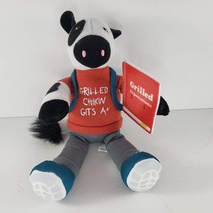 Chick-fil-a Grilled Chikin Gits A+ Cow Plush School Stuffed Animal 2019